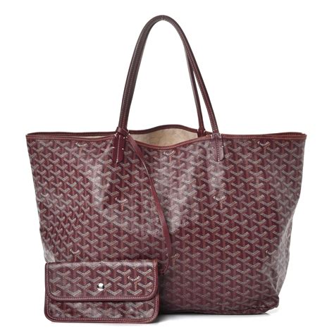 goyard burgundy